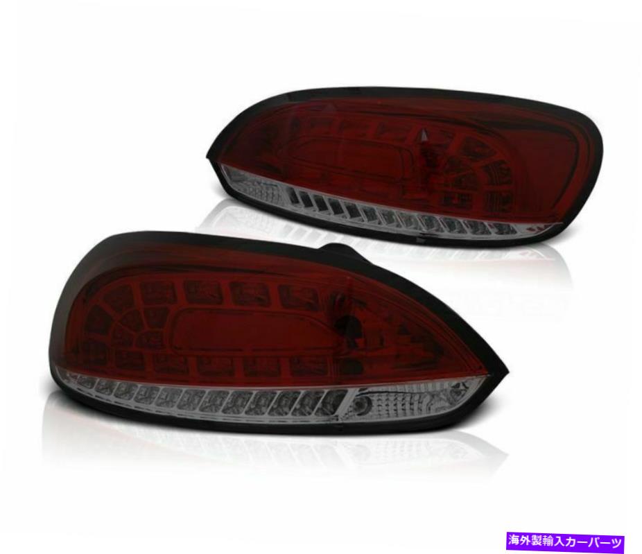 USテールライト 後部LEDテールライトVW Scirocco III 2008-2014赤煙 Rear LED Tail Lights Vw Scirocco III 2008-2014 Red Smoke【並行輸入品】