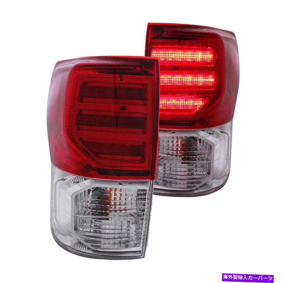 USテールライト トヨタ・ツンドラ2007-2013 Anzo 311204 Chrome / Red G2 LEDテールライト For Toyota Tundra 2007-2013 Anzo 311204 Chrome/Red G2 LED Tail Lights【並行輸入品】