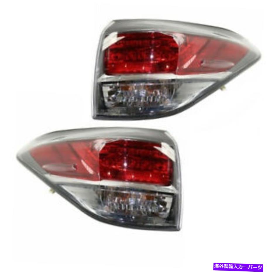 USテールライト 13-15 RX350 / RX450Hのカナダの内側のテールライトTaillamp w /電球セットペア For 13-15 RX350/RX450h Canada Built Outer Taillight Taillamp w/Bulb Set Pair【並行輸入品】|Us Custom Parts Shop USDM