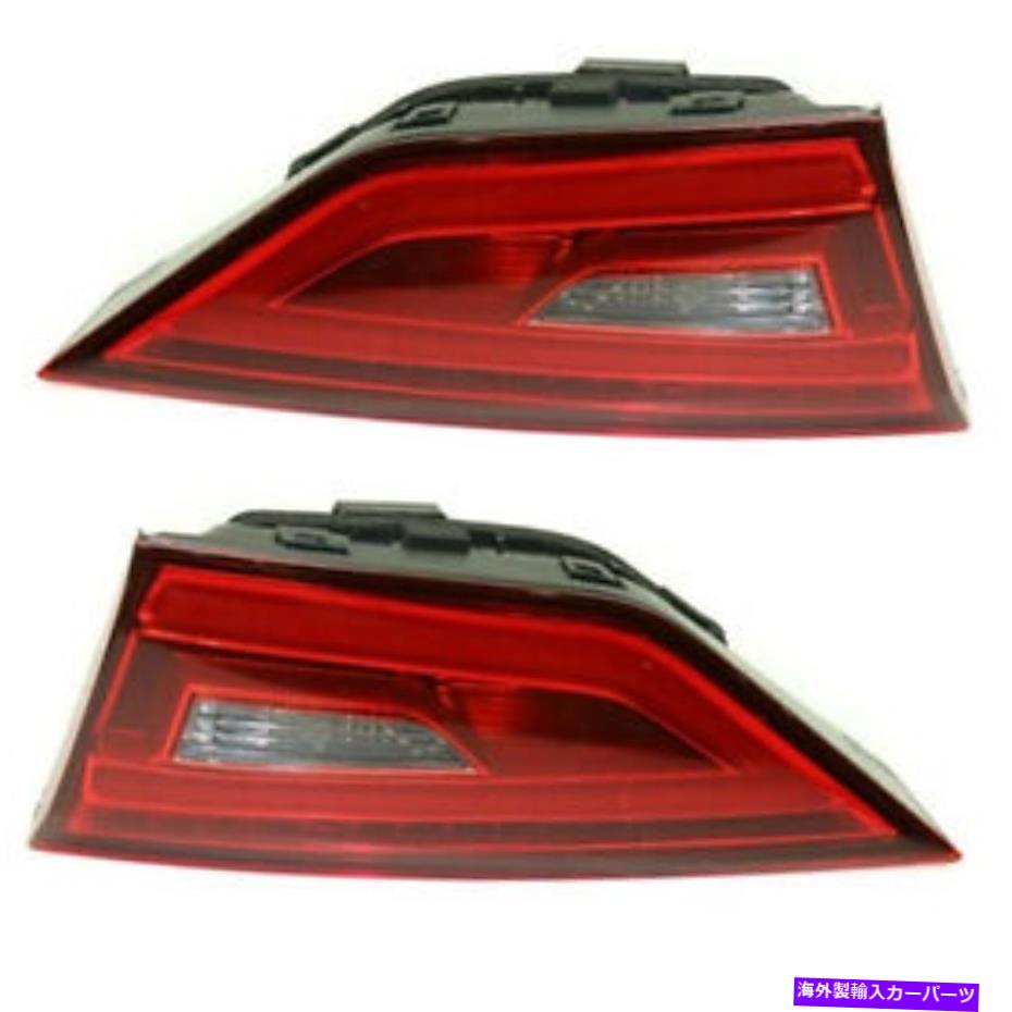USテールライト 15-16 A3 / A3 Quattro / S3内部Taillight Taillampリアブレーキライトランプセットペア 15-16 A3/A3 Quattro/S3 Inner Taillight Taillamp Rear Brake Light Lamp Set Pair【並行輸入品】 75,495円