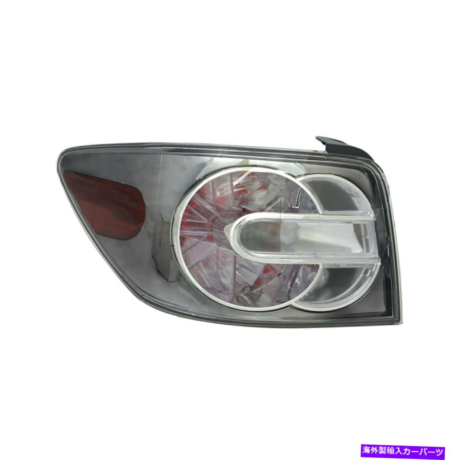 USテールライト Mazda CX-7 2010-2012 TYC 11-6596-00運転者側の交換用テールライト For Mazda CX-7 2010-2012 TYC 11-6596-00 Driver Side Replacement Tail Light【並行輸入品】