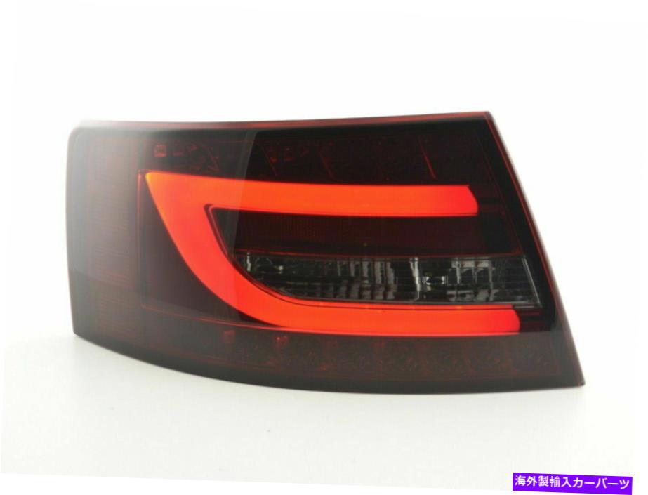 USテールライト アウディA6 4FセダンスモークLEDライトバーテールライト05 / 2004-09 / 2008 7ピンプラグ7496 AUDI A6 4F SEDAN SMOKED LED LIGHTBAR TAIL LIGHTS 05/2004-09/2008 7 PIN PLUG 7496【並行輸入品】|Us Custom Parts Shop USDM