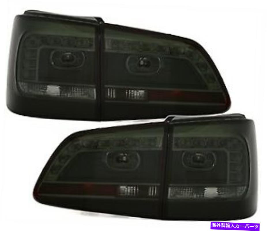 USテールライト VW Touran 1T 8 / 2010-4 / 2015 FaceLiftモデルのためのすべての喫煙したLEDテールライト ALL SMOKED LED TAIL LIGHTS FOR VW TOURAN 1T 8/2010-4/2015 FACELIFT MODEL【並行輸入品】