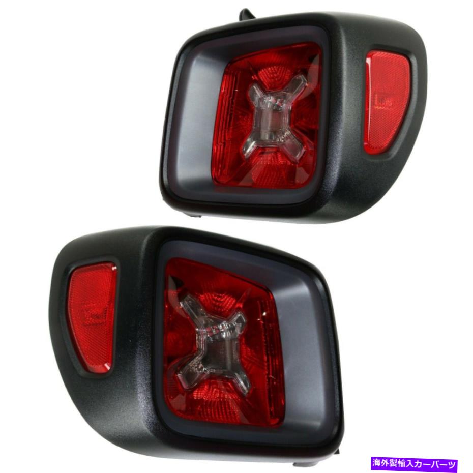 USテールライト 68256061AA、68256055AA新しい運転手＆旅客サイドLH RH Jeep Renegade 15-16 68256061AA, 68256055AA New Driver & Passenger Side LH RH for Jeep Renegade 15-16【並行輸入品】｜Us Custom Parts Shop USDM