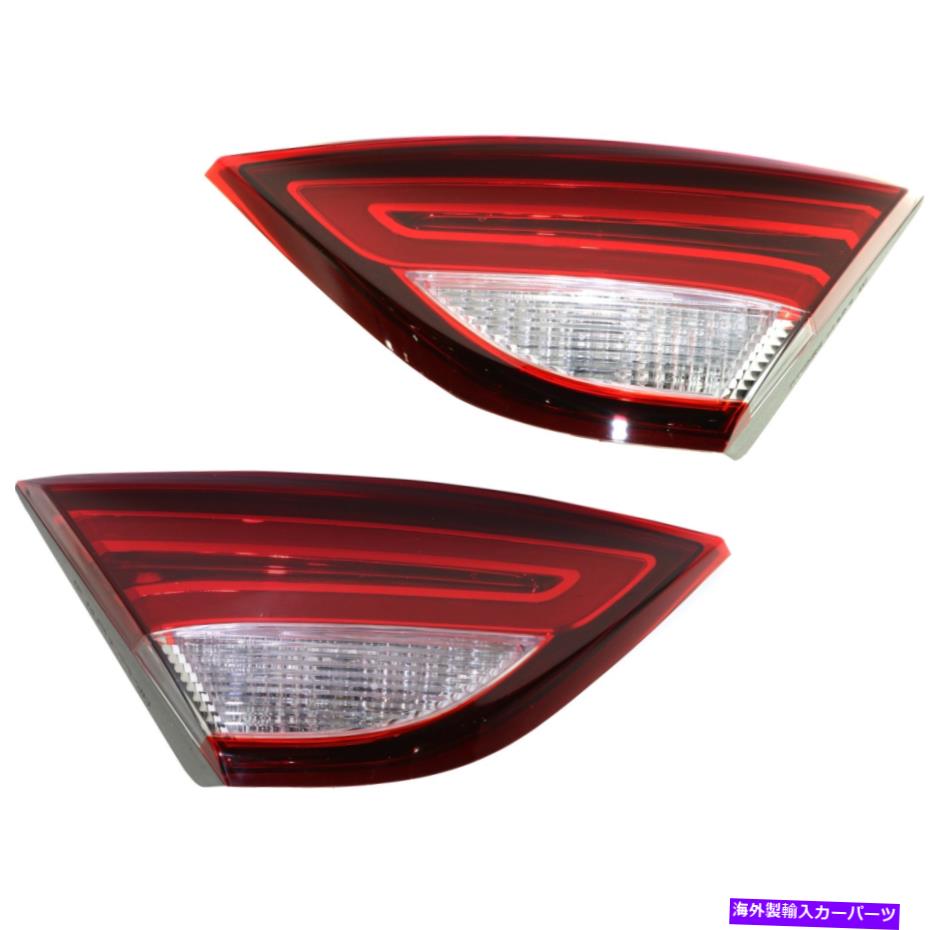 USテールライト 2015-2016 Chrysler 200のセット2のドライバーと助手席側の内側のテールライト Tail Light For 2015-2016 Chrysler 200 Set of 2 Driver and Passenger Side Inner【並行輸入品】｜Us Custom Parts Shop USDM