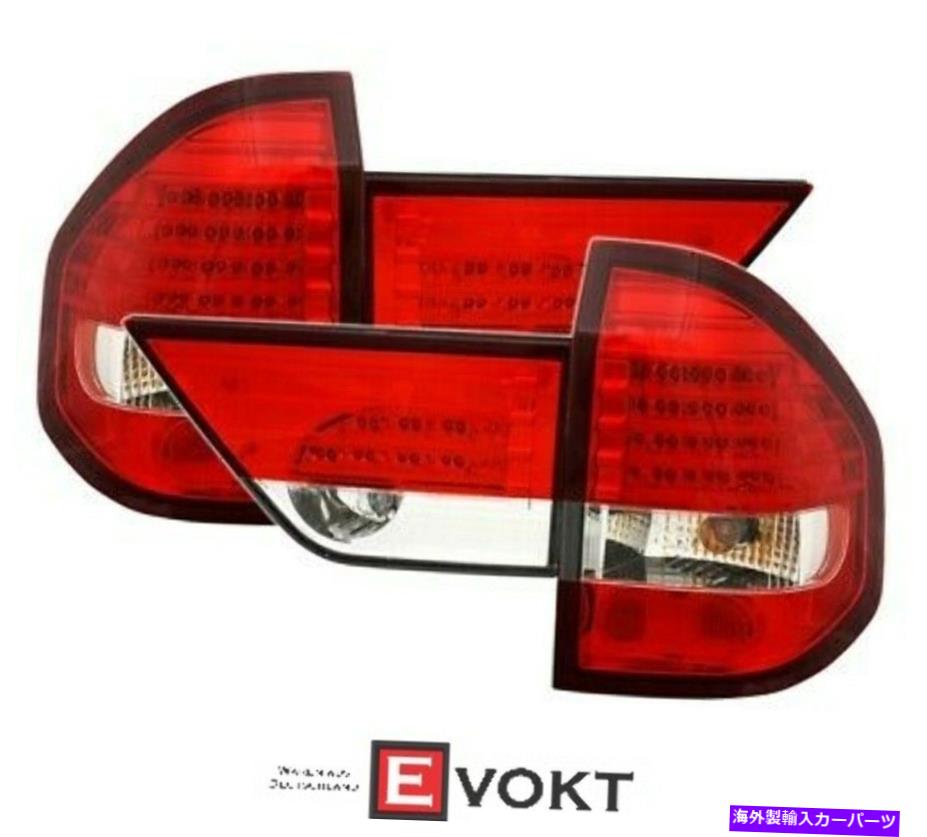 USテールライト BMW x 3 E83テールライトMCPのための赤い白の導かれた後部ライトセット LED REAR LIGHT SET In RED WHITE For BMW X3 E83 TAIL LIGHTS MCP【並行輸入品】｜Us Custom Parts Shop USDM