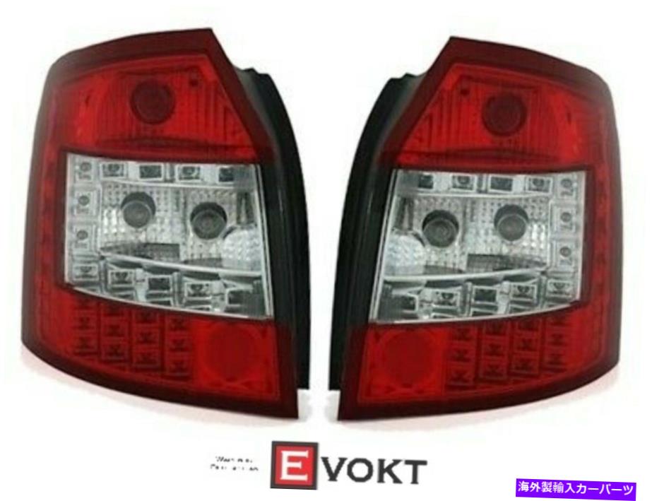 USテールライト Audi A4 Avant 8e B6 Estate Tail Lights MCPのための赤い白でのLEDの後部ライトセット LED REAR LIGHT SET In RED WHITE For AUDI A4 Avant 8E B6 Estate TAIL LIGHTS MCP【並行輸入品】