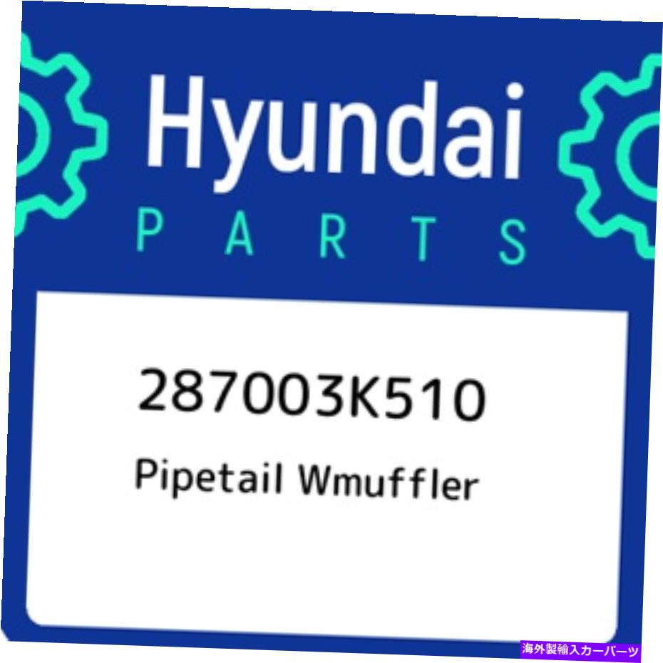 USテールライト 287003K510 Hyundai Pipetail Wmuffler 287003K510、新純正OEM部品 287003K510 Hyundai Pipetail wmuffler 287003K510, New Genuine OEM Part【並行輸入品】 73,111円