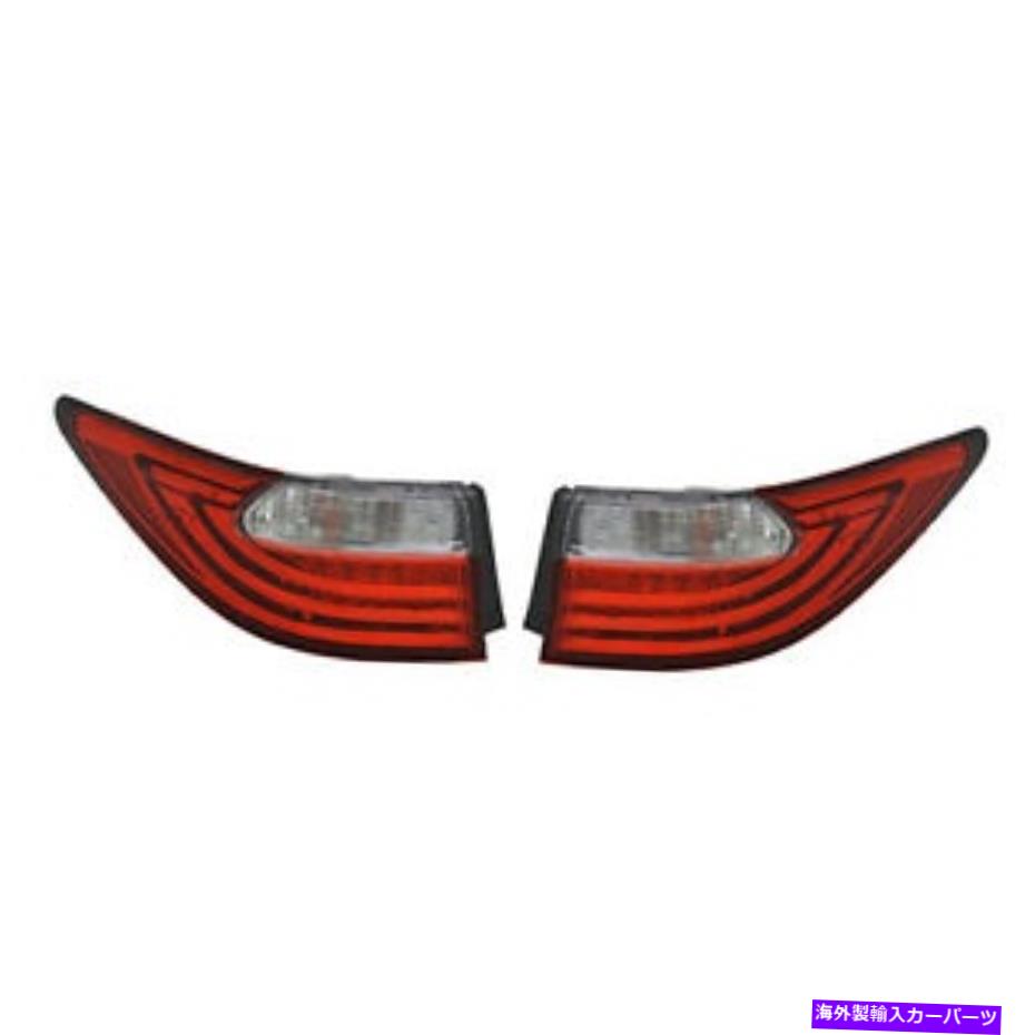 USテールライト 新しい外側のテールライトペアはLexus ES350 2013 2014 2014 2015 8156133560 8155133560 NEW OUTER TAIL LIGHT PAIR FITS LEXUS ES350 2013 2014 2015 8156133560 8155133560【並行輸入品】