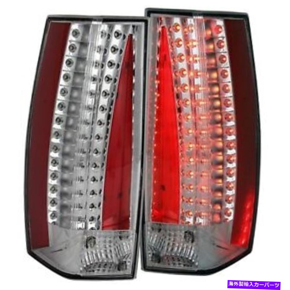 USテールライト Anzo LED Taillights Chromeは2007-2011 Cadillac Escalade 321287に収まります ANZO LED TAILLIGHTS CHROME FITS 2007-2011 CADILLAC ESCALADE 321287【並行輸入品】｜Us Custom Parts Shop USDM