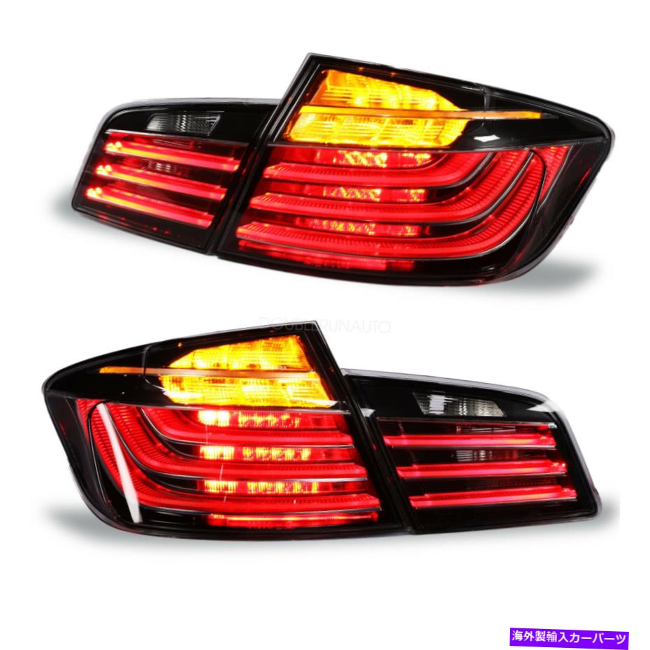 USテールライト テールライト逆後リアブレーキストップランプLCI赤スタイルBMW F10 5シリーズ11-16 Tail Light Reverse Rear Brake Stop Lamp LCI Red Style For BMW F10 5 Series 11-16【並行輸入品】