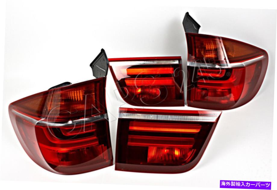 USテールライト インナー+外側テールライトリアランプフルセットフィットBMW X5 E70 LCI OEM 2010- Inner + Outer Tail Lights Rear Lamps Full SET Fits BMW X5 E70 LCI OEM 2010-【並行輸入品】｜Us Custom Parts Shop USDM