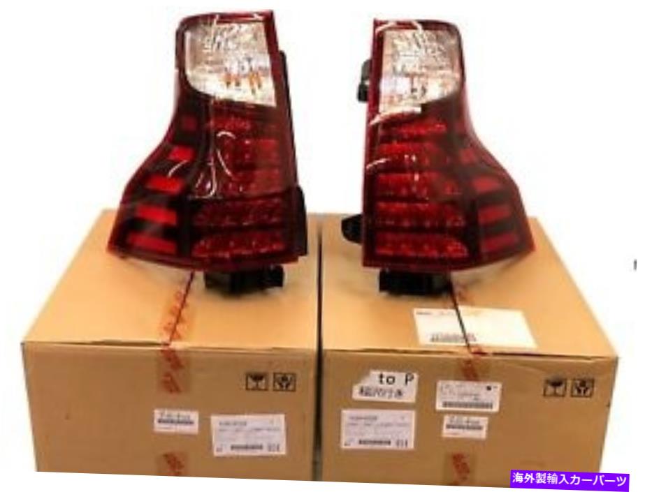 USテールライト Lexus OEMファクトリースモークスポーツパッケージリアテールランプセット2017-2021 GX460 LEXUS OEM FACTORY SMOKED SPORT PACKAGE REAR TAIL LAMP SET 2017-2021 GX460【並行輸入品】