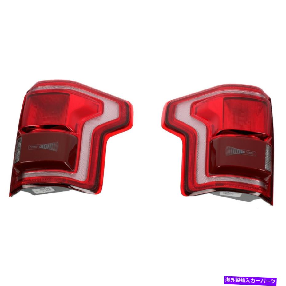 USテールライト 2015-2016フォードF-150 LEDテールライトランプW /ブラインドスポットレーダー左右のOEM 2015-2016 Ford F-150 LED Tail Light Lamps w/ Blind Spot Radar Right & Left OEM【並行輸入品】