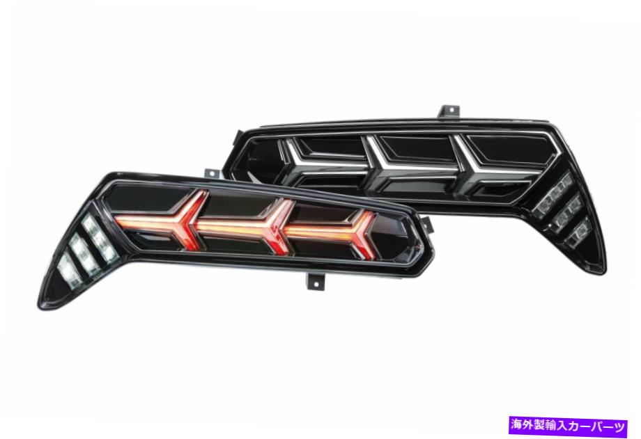 USテールライト 森本XB LEDテールライト（赤）：シボレーコルベット2014-2019プラグ＆プレイ Morimoto XB LED Tail Lights (Red): Chevrolet Corvette 2014-2019 Plug & Play【並行輸入品】