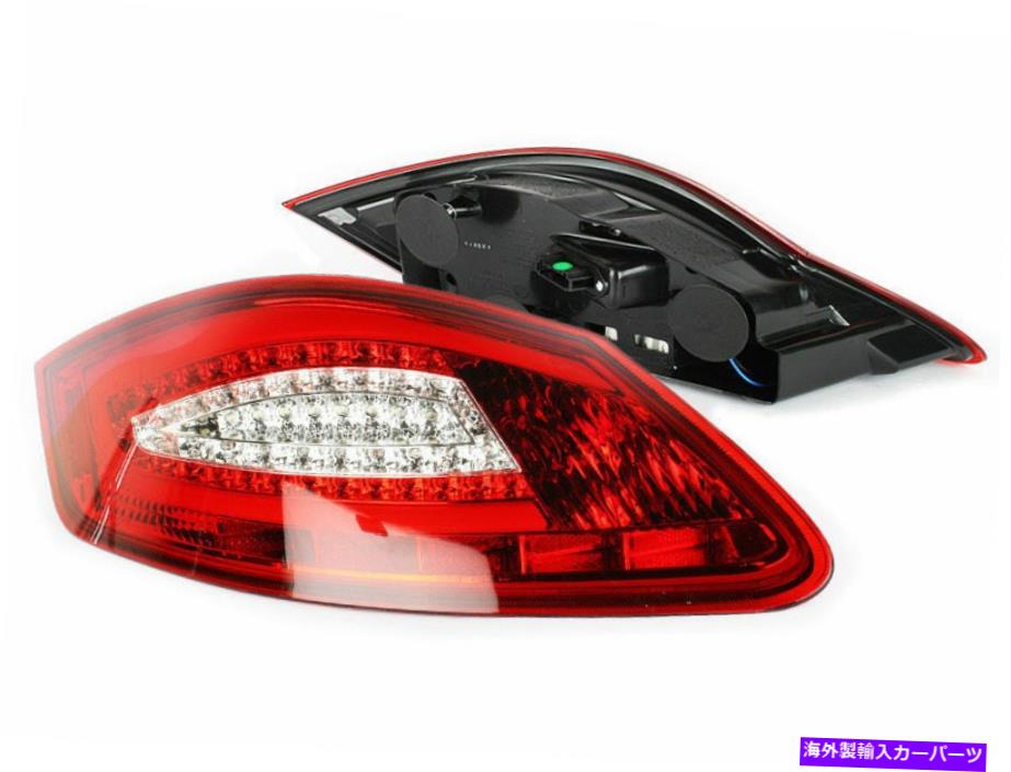 USテールライト LEDテールライトリアランプレッド+クリアPorsche 987 Boxter Cayman 2005-2008 LED Tail Light Rear Lamp Red+Clear For Porsche 987 Boxter Cayman 2005-2008【並行輸入品】