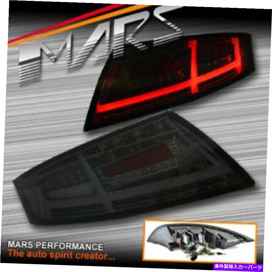 USテールライト Audi TT 8J 06-14用スモークLED 3Dストライプバーダイナミックインジケータテールライト Smoked LED 3D Stripe Bar Dynamic Indicator Tail lights for AUDI TT 8J 06-14【並行輸入品】