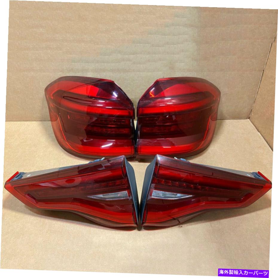 USテールライト 4ピースの高LEDテールライトTaillight LH RH 2018 2019 2020202020202020202020202020 4PCS High LED Tail light Taillight LH RH for 2018 2019 2020 BMW X3 (G01)【並行輸入品】