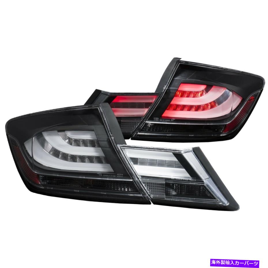 USテールライト Anzo USA 321323テールライトアセンブリは13-15シビックに収まります Anzo USA 321323 Tail Light Assembly Fits 13-15 Civic【並行輸入品】