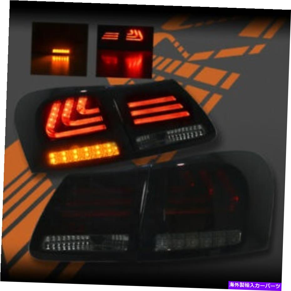 USテールライト Lexus GS300 GS430 GS430 GS450H 05-10のための燻製赤LED逐次テールライト Smoked Red LED Sequential Tail lights for Lexus GS300 GS350 GS430 GS450H 05-10【並行輸入品】