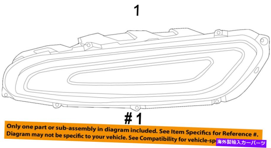 USテールライト Chrysler OEM-Taillightテールライトランプ右5035178AC. CHRYSLER OEM-Taillight Tail Light Lamp Right 5035178AC【並行輸入品】