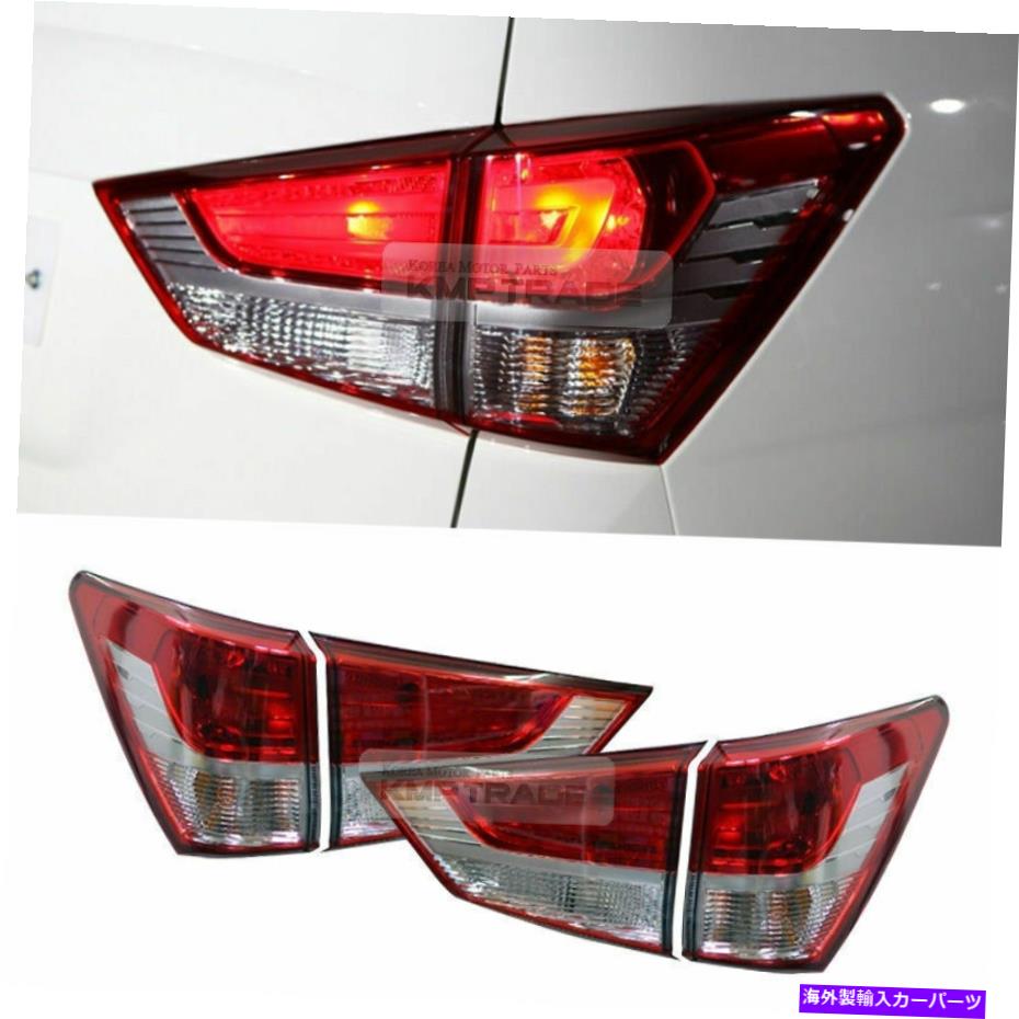 USテールライト Ssangyong 2013-17 Rodius / Korando TのためのOEMリアテールライトランプRH LH Assy OEM Rear Tail Light Lamp RH LH Assy for SSANGYONG 2013-17 Rodius / Korando T【並行輸入品】