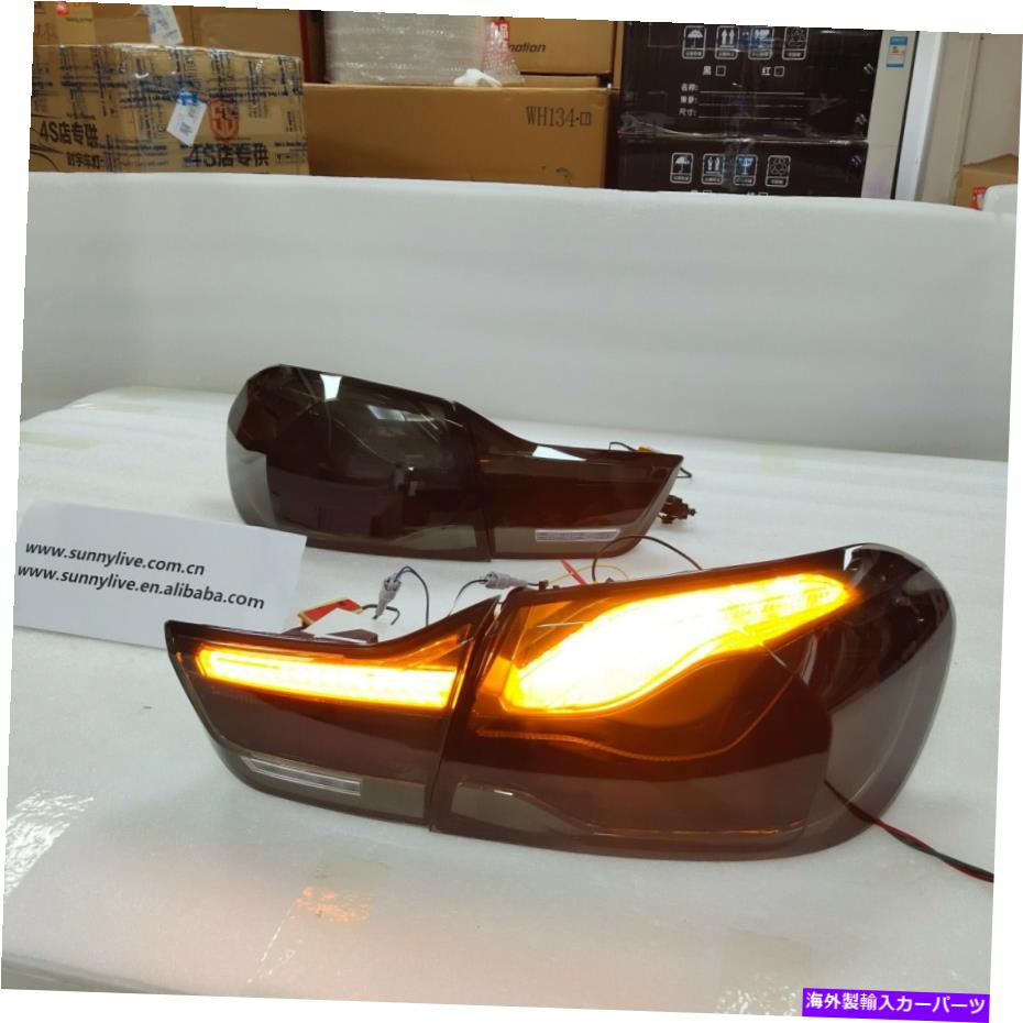 USテールライト LED Taillights 2012-2019 BMW F32 F82 M4 425I 430I 440IスモークブラックYZ LED Taillights 2012-2019 year for BMW F32 F82 M4 425i 430i 440i Smoke black YZ【並行輸入品】