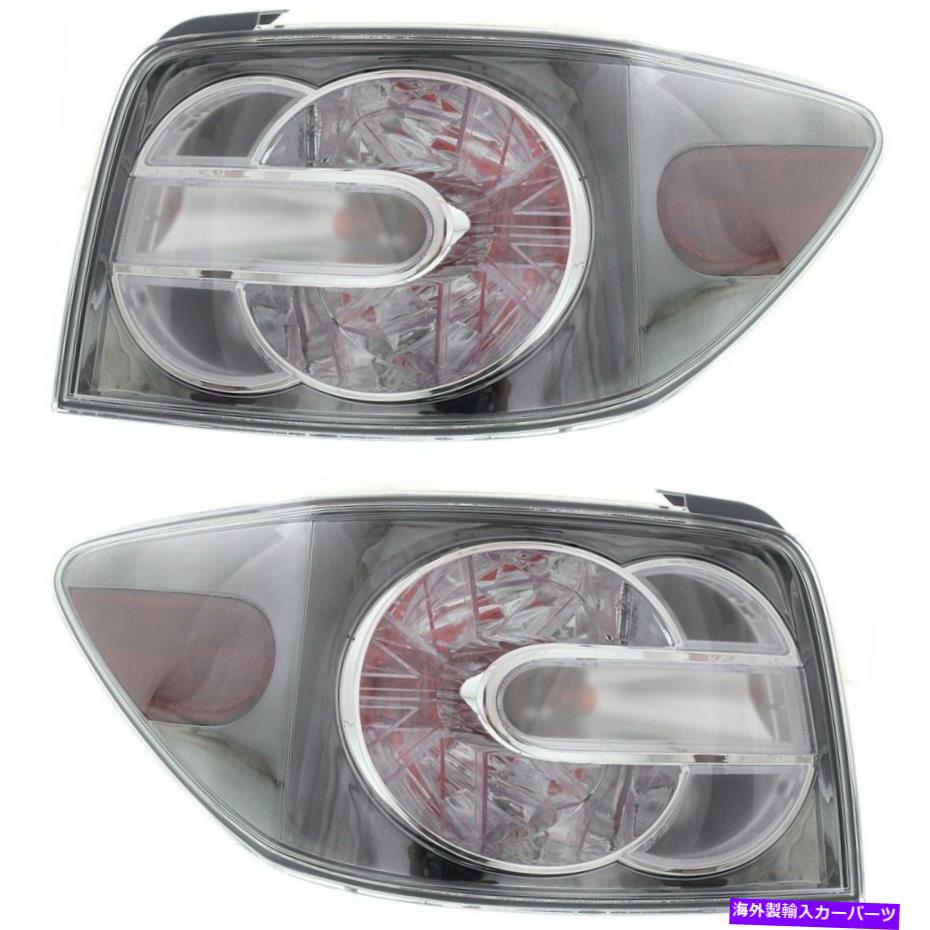 USテールライト 2010-2012 Mazda CX-7用ハロゲンテールライトセットCX-7クリア＆レッドレンズW /電球2PCS Halogen Tail Light Set For 2010-2012 Mazda CX-7 Clear & Red Lens w/ Bulbs 2Pcs【並行輸入品】｜Us Custom Parts Shop USDM