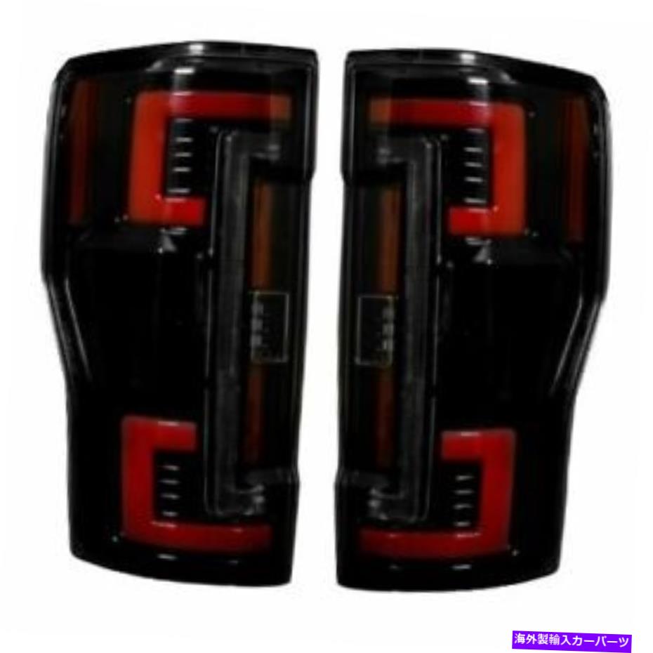 USテールライト 超DUTY F250のためのRecon 264299LDRBK OLEDテールライト（ペア） Recon 264299LEDRBK OLED Tail Lights For Superduty F250 (Pair)【並行輸入品】