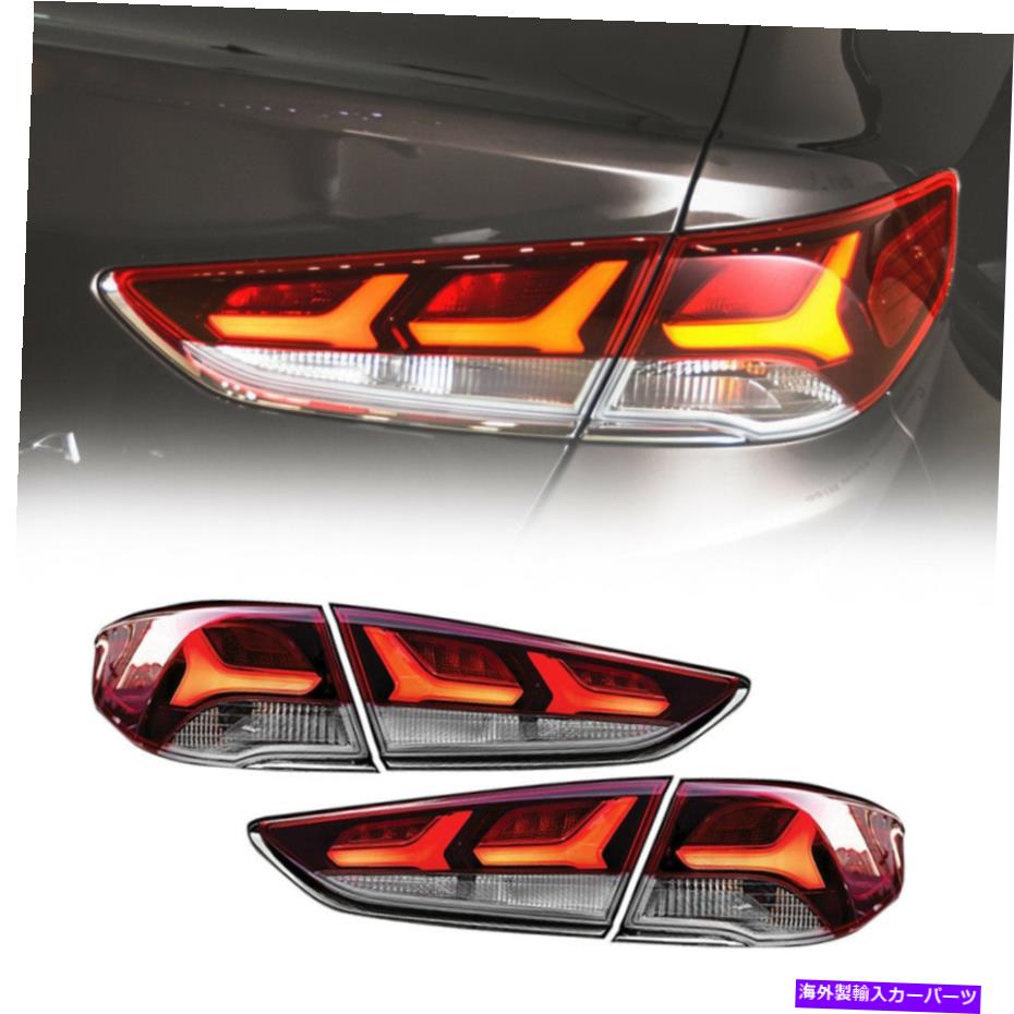 USテールライト 本物の部品LEDリアテールライトランプがHyundai 2018 Sonata I45に右に残った Genuine Parts LED Rear Tail Light Lamp Left Right for HYUNDAI 2018 Sonata i45【並行輸入品】｜Us Custom Parts Shop USDM