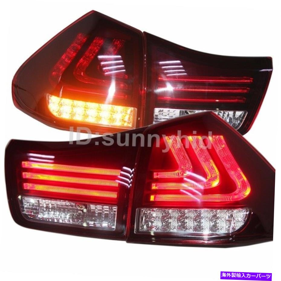 USテールライト 2004年から2009年のHERRIER KLUGER RX330 RX350 LEDリアライト赤ホワイトSN 2004 to 2009 Year For Herrier Kluger RX330 RX350 LED Rear Lights Red White SN【並行輸入品】|Us Custom Parts Shop USDM