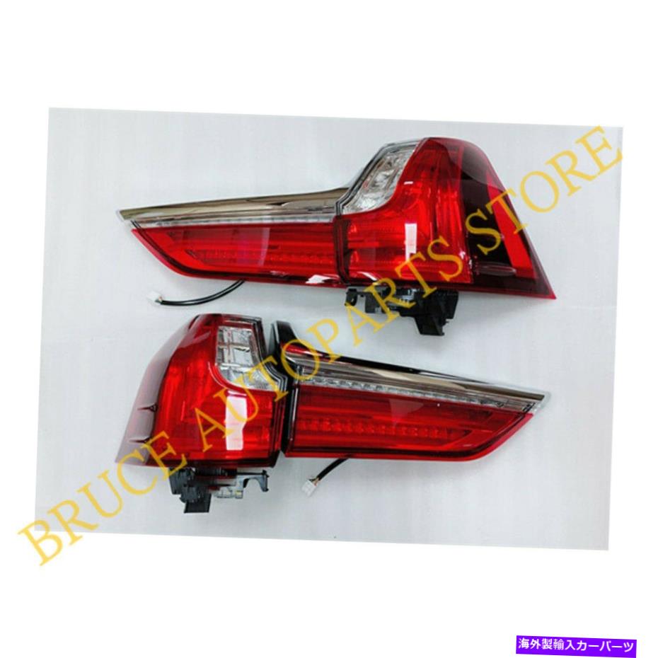 USテールライト LEXUS LX570 2016-2020のためのLEDの赤い後部ライトテールランプブレーキアセンブリキット/ 4PCS K LED Red Rear Light Tail-lamp Brake Assembly Kit/4Pcs k For Lexus LX570 2016-2020【並行輸入品】