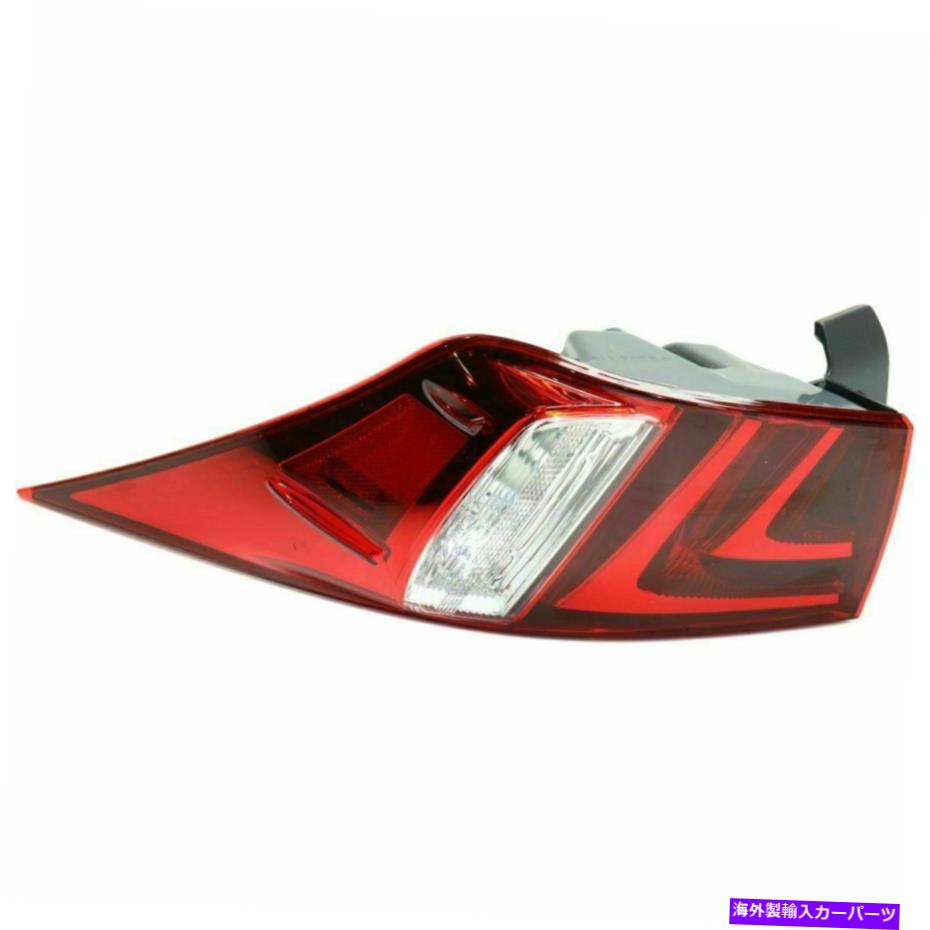 USテールライト Lexus IS250 IS350 2014-2016左ドライバーTaillightテールランプリアライト FITS LEXUS IS250 IS350 2014-2016 LEFT DRIVER TAILLIGHT TAIL LAMP REAR LIGHT【並行輸入品】|Us Custom Parts Shop USDM