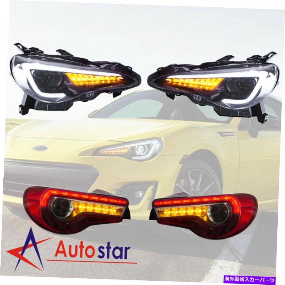 USテールライト 2013年から17年のLEDヘッドライト＆テールライトTOYOTA GT-86＆Subaru Brz＆Scion FR-S LED Headlights & Tail Lights For 2013-17 Toyota GT-86 & Subaru BRZ & Scion FR-S【並行輸入品】