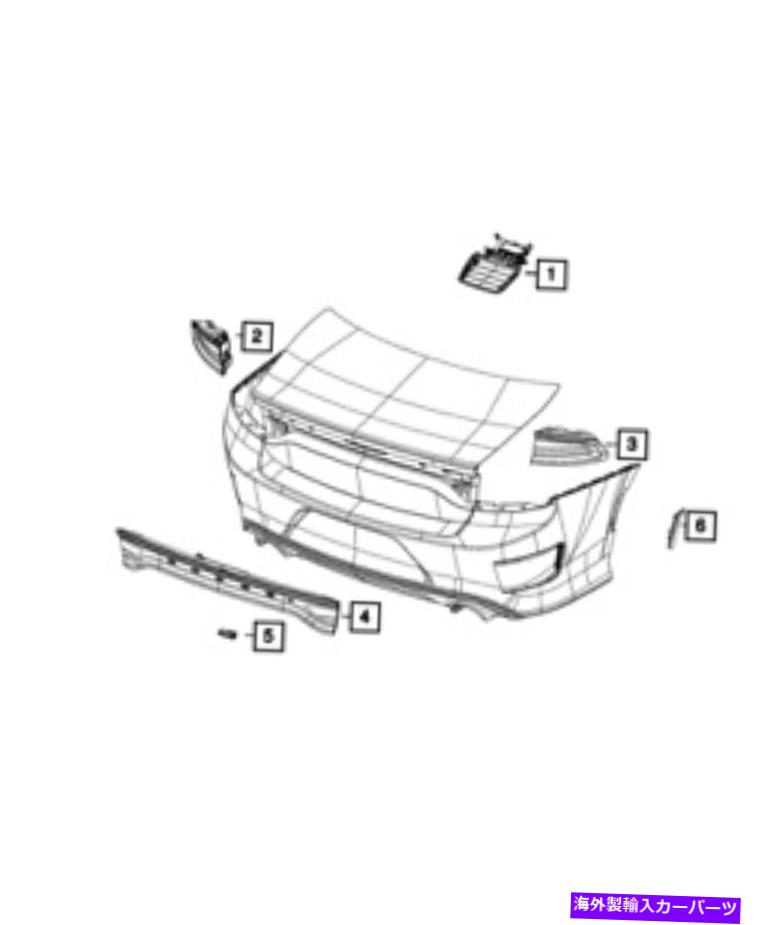 USテールライト 純正MOPARテールストップバックアップランプ68474280AA. Genuine MOPAR Tail Stop Backup Lamp 68474280AA【並行輸入品】｜Us Custom Parts Shop USDM