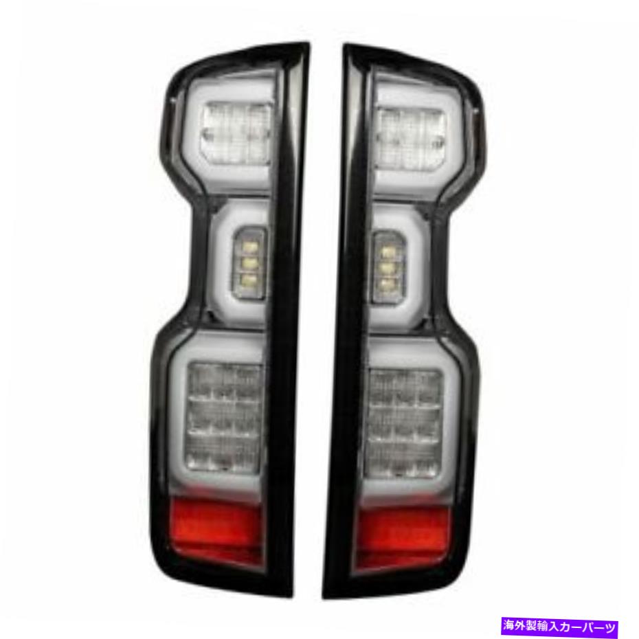 USテールライト Silverado 1500/2500/3500 20-21のRecon 264397ClテールライトOLEDクリア Recon 264397CL Tail Lights OLED Clear For Silverado 1500/2500/3500 20-21 NEW【並行輸入品】