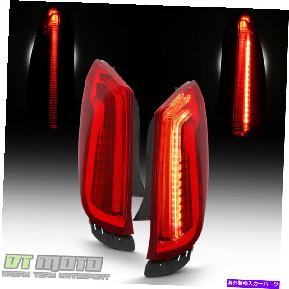 USテールライト 左+右2013-2017 Cadillac XTS LEDテールライトブレーキランプの交換13-17 LEFT+RIGHT 2013-2017 Cadillac XTS LED Tail Lights Brake Lamps Replacement 13-17【並行輸入品】
