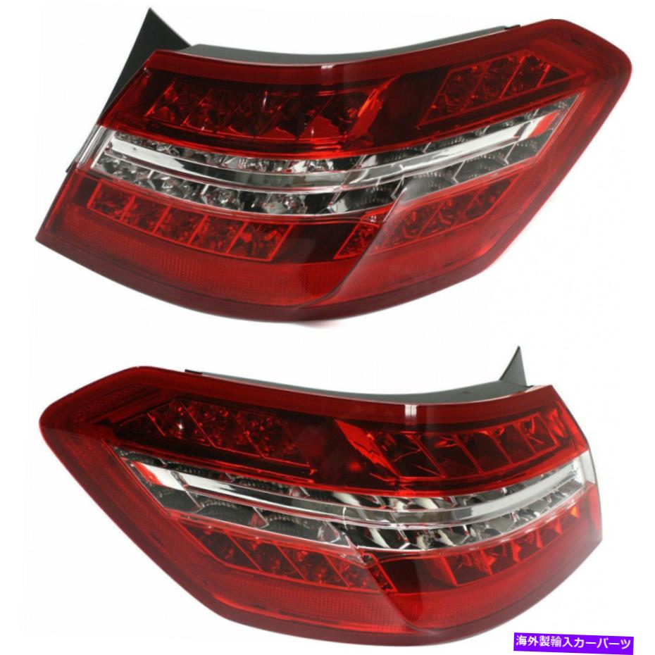 USテールライト フィット2010-2011メルセデスベンツE350テールライトペアサイド Fits 2010-2011 Mercedes-Benz E350 Tail Light Pair Side【並行輸入品】