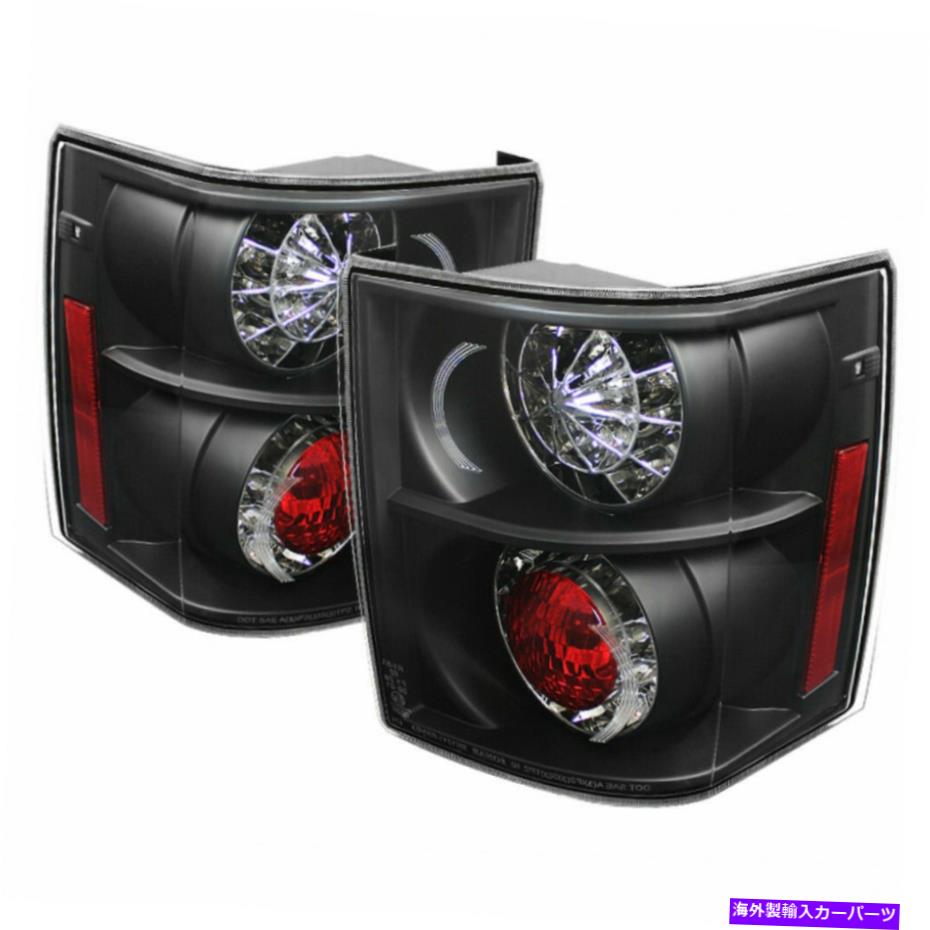 USテールライト ランドローバーの範囲のローバーHSE 2003-2005 LEDテールライトブラックのスパイダー Spyder For Land Rover Range Rover HSE 2003-2005 LED Tail Lights Black【並行輸入品】 125,705円