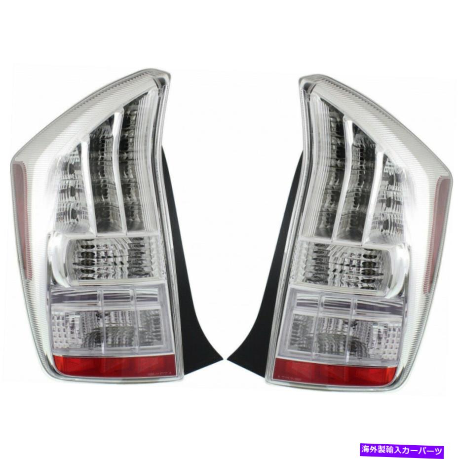USテールライト トヨタプリウステールライト2010年2011 LHとRHペア/セットカーパ8156147111 For Toyota Prius Tail Light 2010 2011 LH and RH Pair/Set CAPA | 8156147111【並行輸入品】