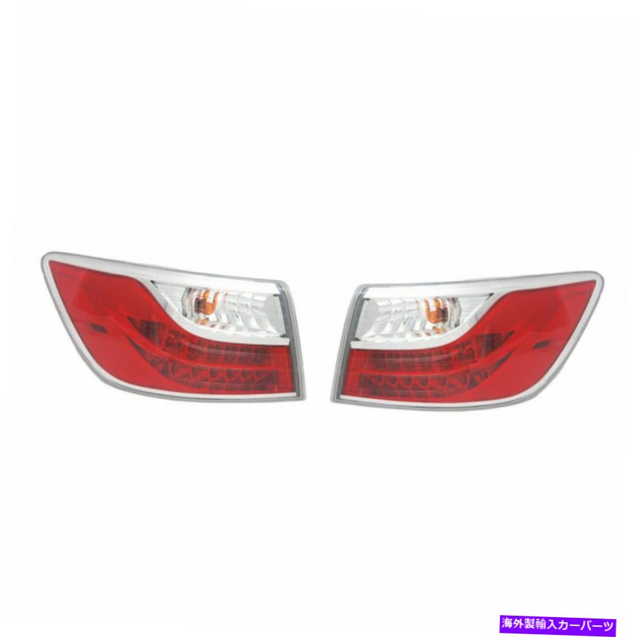 USテールライト Mazda CX-9テールライト2010年2011年2012 LHおよびRHペア/セットアウターCAPA MA2804110 For Mazda CX-9 Tail Light 2010 2011 2012 LH and RH Pair/Set Outer CAPA MA2804110【並行輸入品】