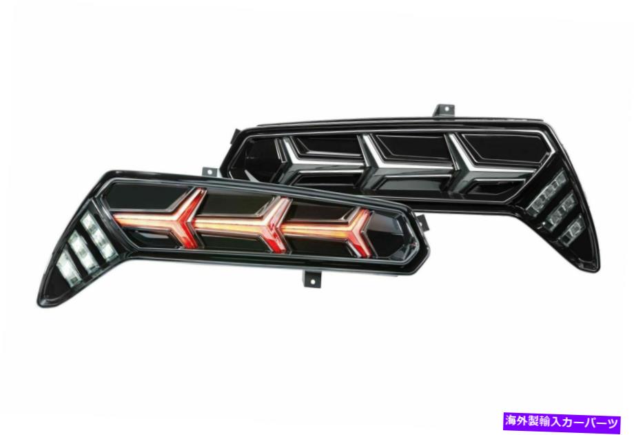 USテールライト Morimoto LF465 XB LED尾部14-18セット/赤 Morimoto LF465 XB LED Tails For Corvette 14-18 Set / Red【並行輸入品】