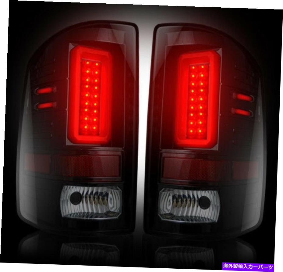 USテールライト 喫煙したLEDテールライトの3番目のGMCシエラシングルホイール264239BK Recon SMOKED LED Tail Lights 3rd GEN for 14-16 GMC SIERRA SINGLE WHEEL 264239BK【並行輸入品】