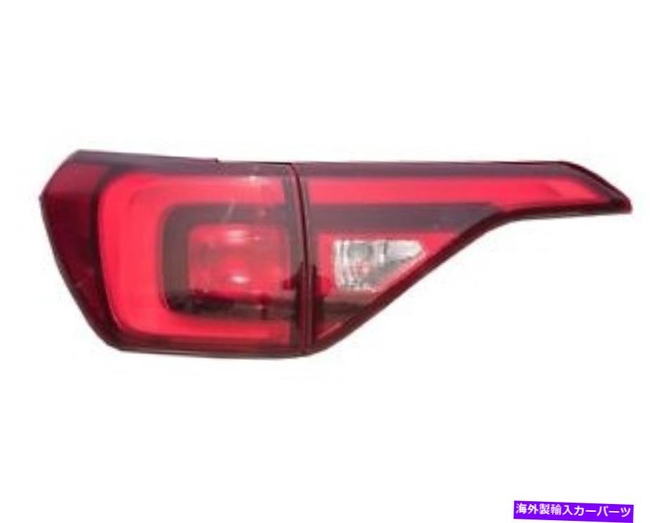 USテールライト GMCのためのドライバーの左側の内側と外側の純正テールブレーキライトランプPKG Driver Left Inner & Outer Genuine Tail Brake Light Lamp for GMC No Terrain Pkg【並行輸入品】