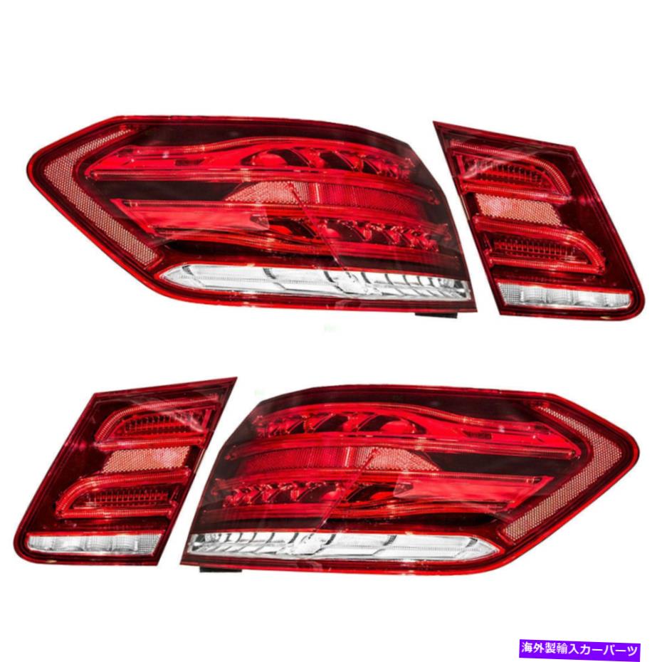 USテールライト テールライトフィット2014メルセデスベンツW212 4 PCクォーターパネル＆リッドマウントランプ Tail Lights fit 2014 Mercedes-Benz W212 4 Pc Quarter Panel & Lid Mounted Lamps【並行輸入品】｜Us Custom Parts Shop USDM 108,872円
