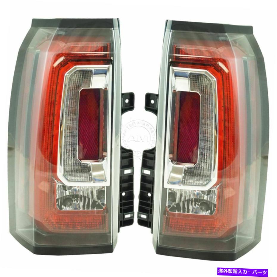USテールライト リアテールライトランプアセンブリペアドライバー＆旅客座GMC Yukon New Rear Tail Light Lamp Assembly Pair Driver & Passenger Sides for GMC Yukon New【並行輸入品】