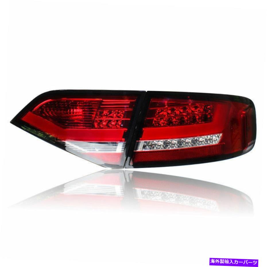USテールライト Audi A4Lのための真新しいDRL後部トランク信号+ブレーキ+逆LEDテールライト Brand New DRL Rear Trunk Signal+Brake+Reverse LED Taillights for Audi A4L【並行輸入品】