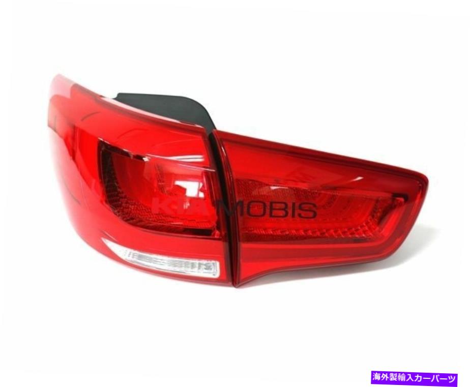 USテールライト （フィット：KIA 2011-2015 Sportage R）本物の部品LEDテールライトランプASSY (Fits: KIA 2011-2015 Sportage R) Genuine Parts LED Tail Lights Lamp Assy【並行輸入品】
