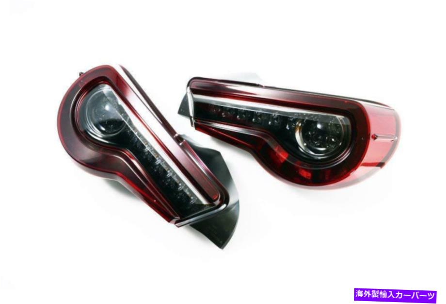 USテールライト 13-18 SCION FR-Sトヨタ86スバルブラズOEMスモークリアLEDテールライト右右 13-18 SCION FR-S TOYOTA 86 SUBARU BRZ OEM SMOKED REAR LED TAIL LIGHT RIGHT&LEFT【並行輸入品】