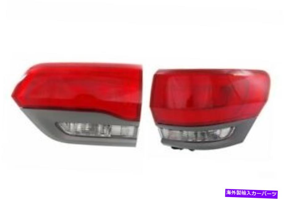 USテールライト 旅客右側の外側の純正テールライトランプのためのレープGr Cherokee Mopar Passenger Right Inner Outer Genuine Tail Lights Lamps For Jeep Gr Cherokee Mopar【並行輸入品】 104,898円